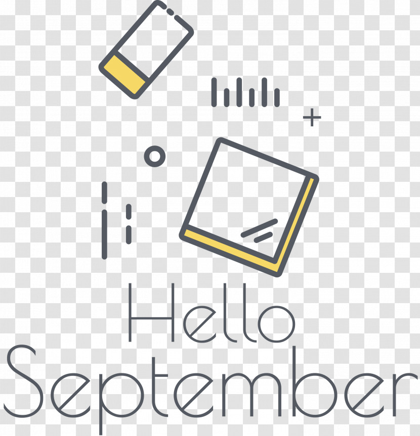 Hello September September Transparent PNG