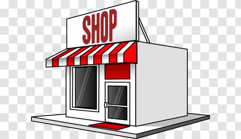 Shopping Storefront Free Content Clip Art - Brand - Bakery Store Front Transparent PNG