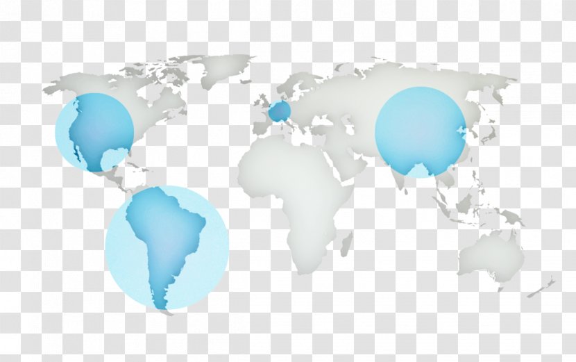 United States World Map Globe - Blank Transparent PNG