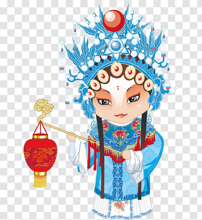 Legend Of The White Snake Peking Opera Chinese Drawing Drama - Cartoon Transparent PNG