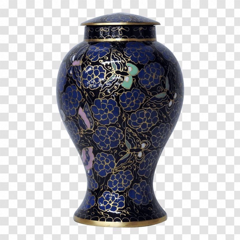 Bestattungsurne Vase Ceramic Cremation - Brass Transparent PNG