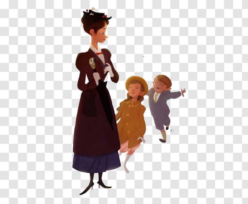 Mary Poppins The Walt Disney Company D23 Actor Film - Flower - Mother And Child Transparent PNG