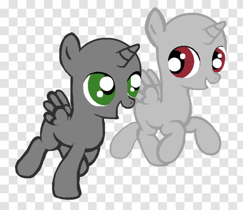 My Little Pony Cat DeviantArt Winged Unicorn - Cartoon - Lover Couple Transparent PNG