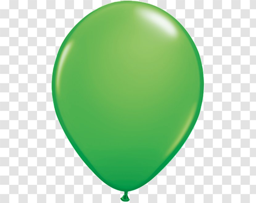 Balloon Spring Green Lime Party Birthday - Helium Transparent PNG