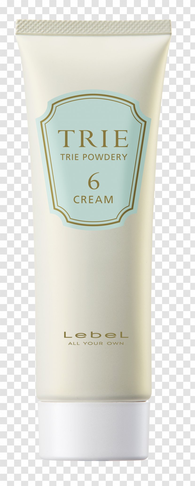 Cream Lotion Hair Styling Products Trie - Lebel Transparent PNG