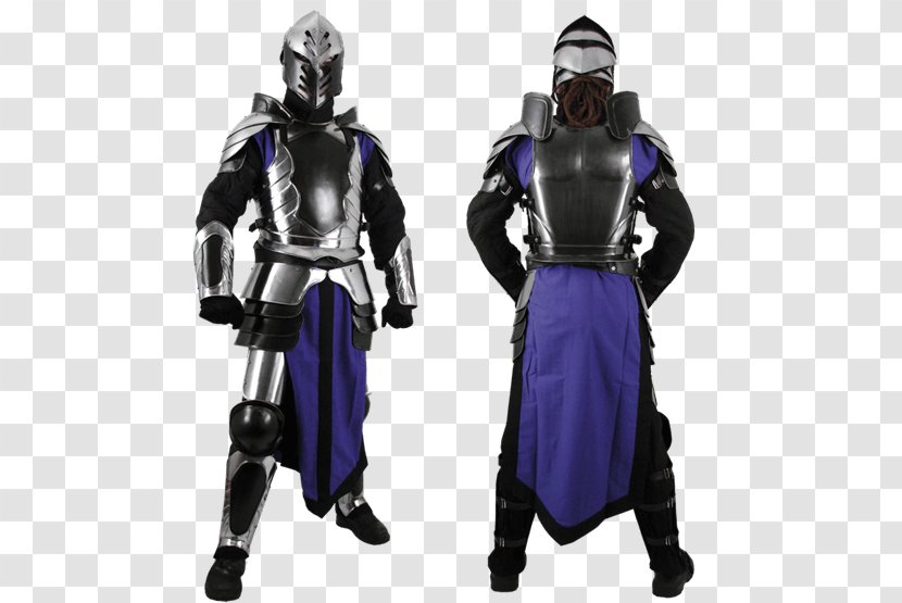 Plate Armour Live Action Role-playing Game Body Armor Knight Transparent PNG