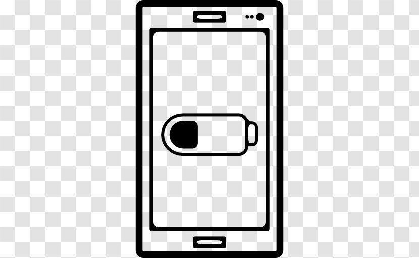 Battery Charger IPhone Symbol - Mobile Phones - Iphone Transparent PNG