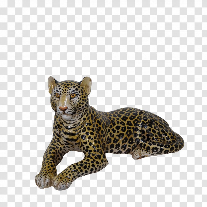 Leopard Jaguar Cheetah Statue Pottery - Bronze Sculpture Transparent PNG