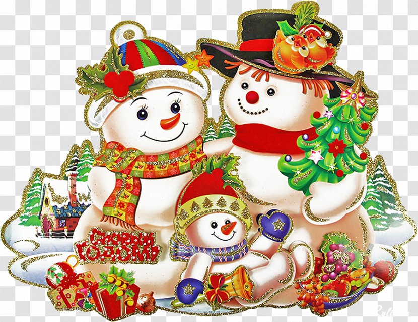 Christmas Ornament Snowman Day Santa Claus New Year Transparent PNG