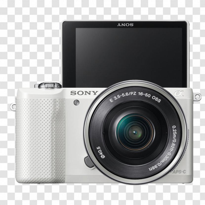 Sony α5000 α5100 α9 Mirrorless Interchangeable-lens Camera Digital SLR - Reflex - Lens Transparent PNG