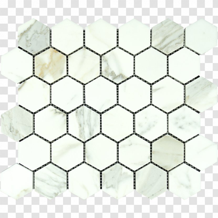 Tile Marble Mosaic Material Floor - Hexagon - Honeycomb Transparent PNG