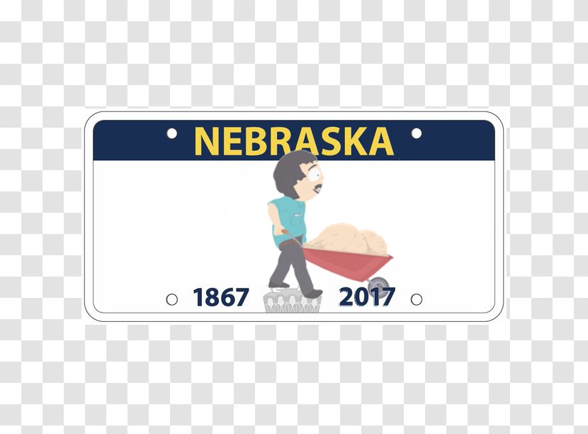 Nebraska Vehicle License Plates Car Department Of Motor Vehicles - Label Transparent PNG