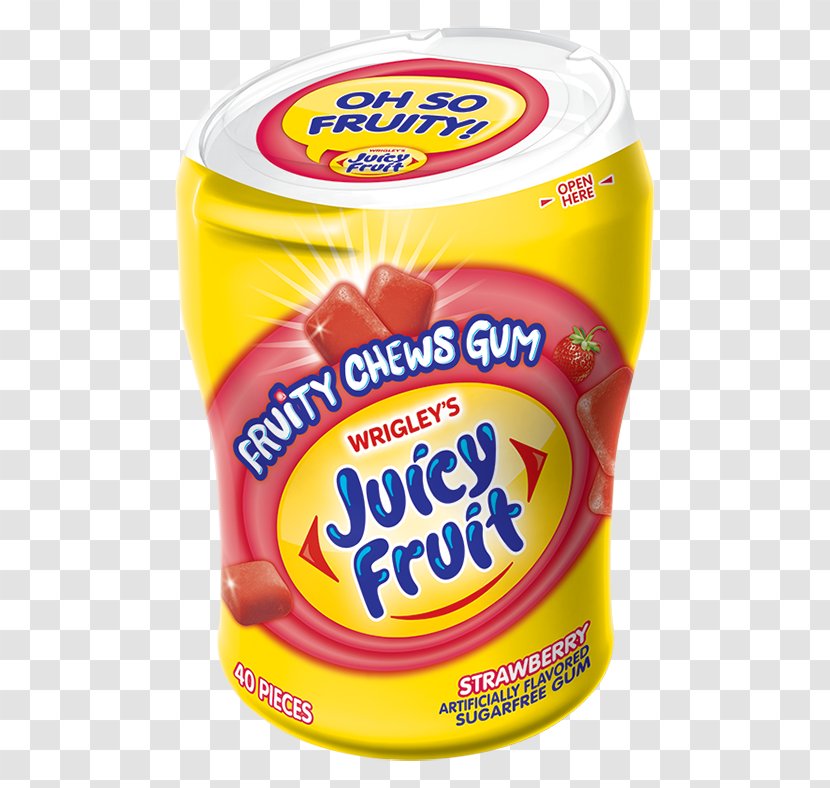 Chewing Gum Juicy Fruit Starburst 0 Transparent PNG