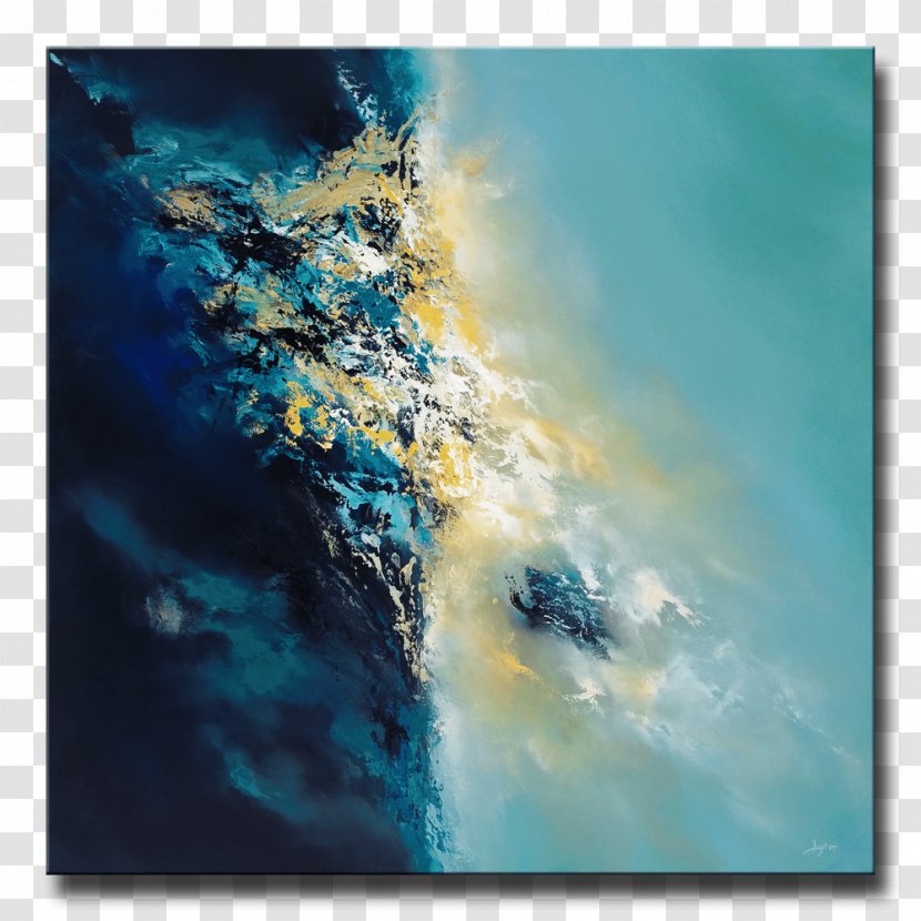 Oil Painting Artist Abstract Art - Painter Transparent PNG