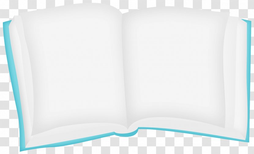 Rectangle - Blue - Books Transparent PNG
