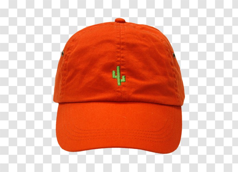 Baseball Cap - Hat - Orange Transparent PNG