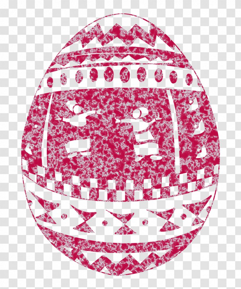 Egg Art Patterns. - Pink M - Text Messaging Transparent PNG