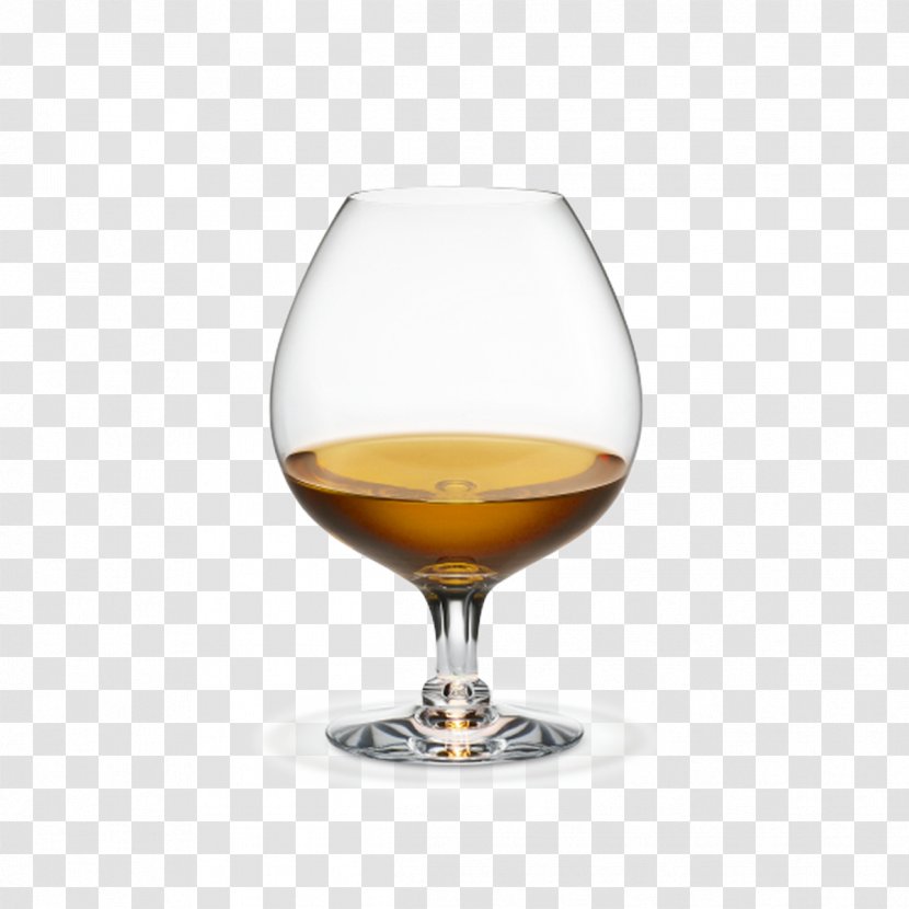 Cognac Holmegaard Brandy Wine Snifter - Glass Transparent PNG