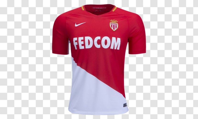 AS Monaco FC T-shirt Sports Fan Jersey Football Transparent PNG