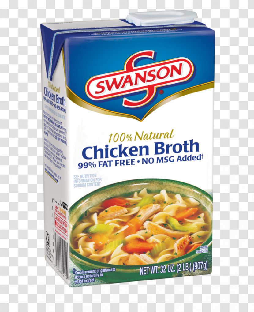 Chicken Soup Swanson Broth - Cooking Transparent PNG