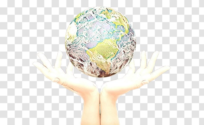 World Earth Hand Globe Transparent PNG