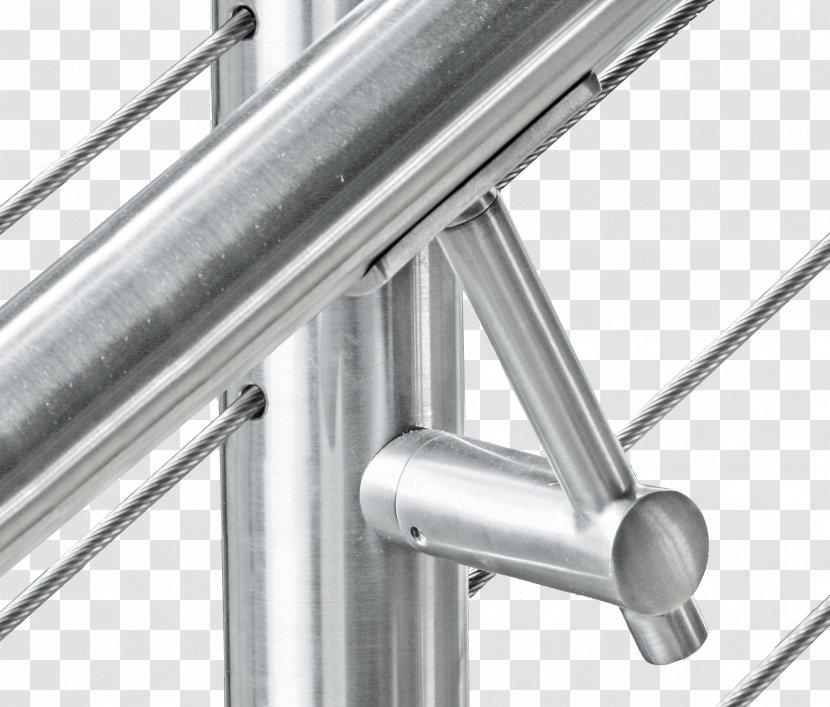 Steel Handrail Cable Railings Guard Rail Wire - Structure Transparent PNG