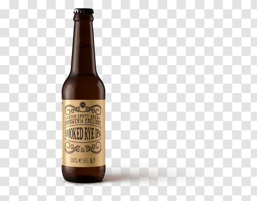 Beer Bottle India Pale Ale Stout - Heart Transparent PNG