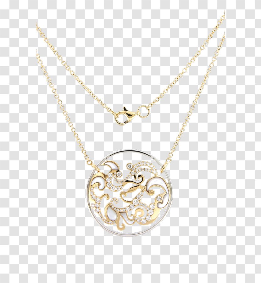 Locket Necklace Body Jewellery - Chain Transparent PNG