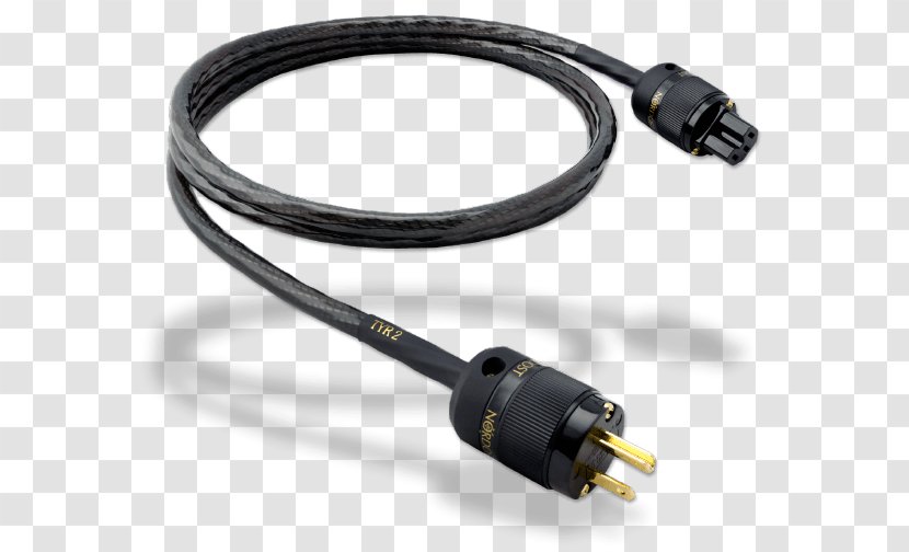 Heimdall 2 Power Cord Electrical Cable Nordost Corporation - High Fidelity Transparent PNG