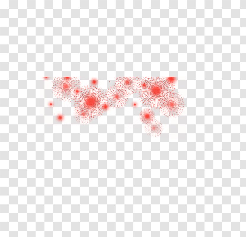 Computer Graphics - Fireworks - Red Free Stock Transparent PNG