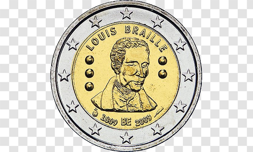 2 Euro Coin Commemorative Coins Commemorativi Emessi Nel 2009 - Grading Transparent PNG