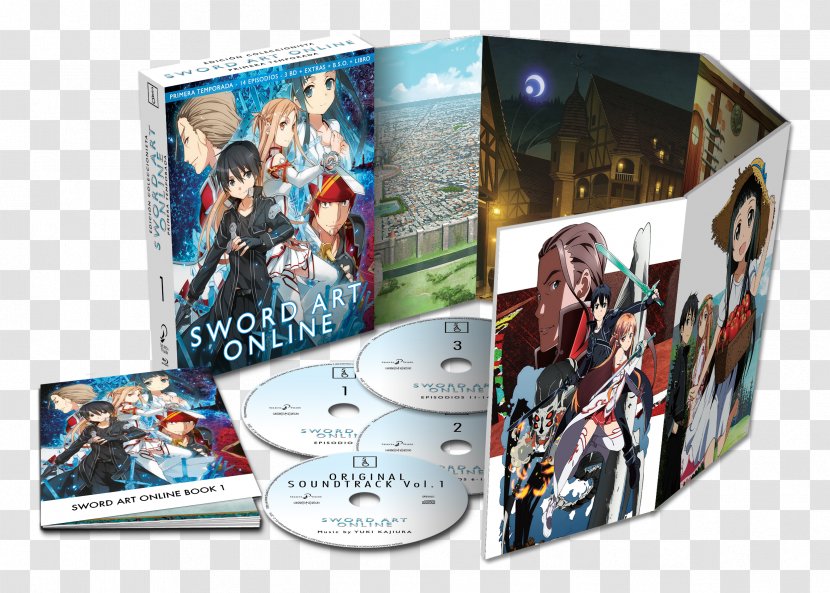 Blu-ray Disc Sword Art Online: Hollow Realization Kirito DVD - Tree - Cartoon Transparent PNG