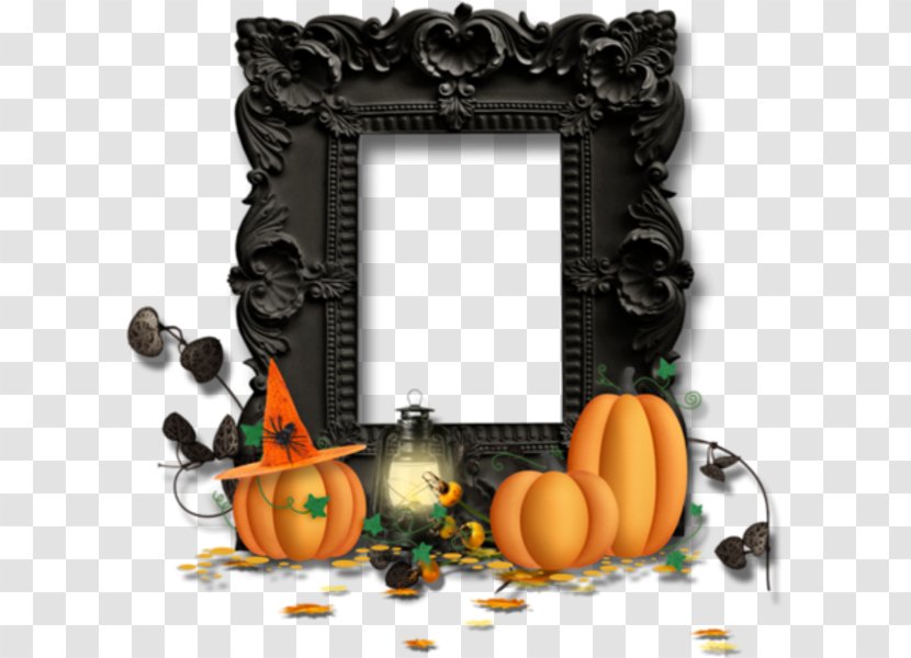 Image Picture Frames Halloween GIF - Party - Ghostly Frame Transparent PNG