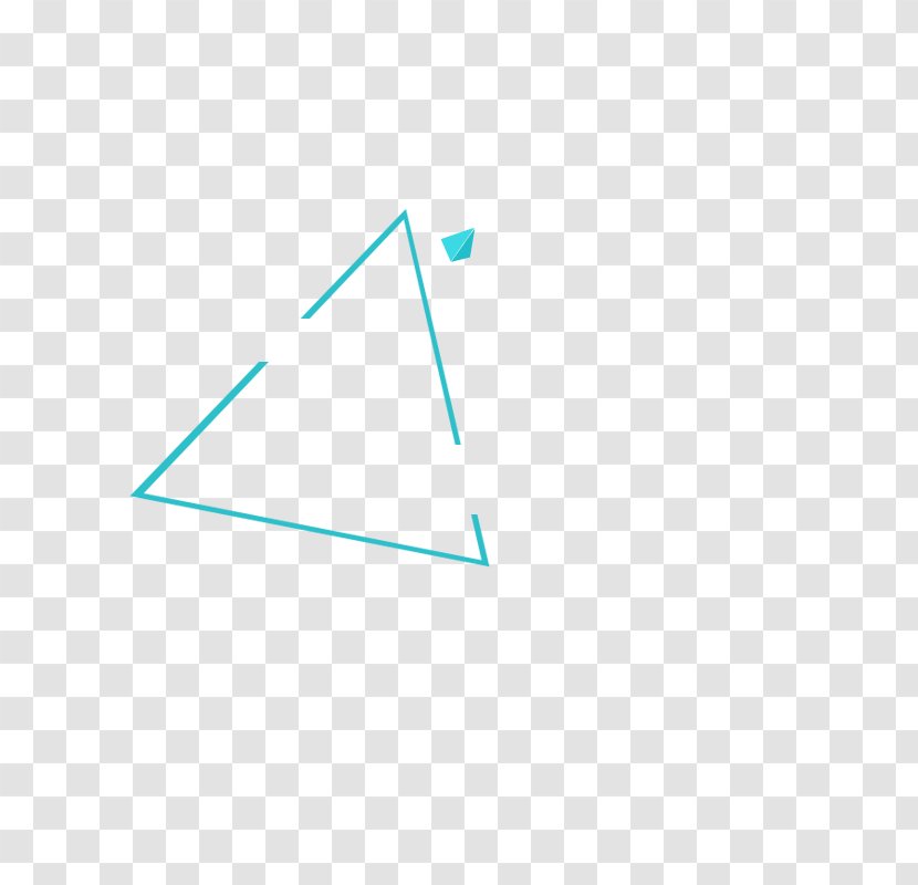 Triangle Area Pattern - Azure - Background Transparent PNG