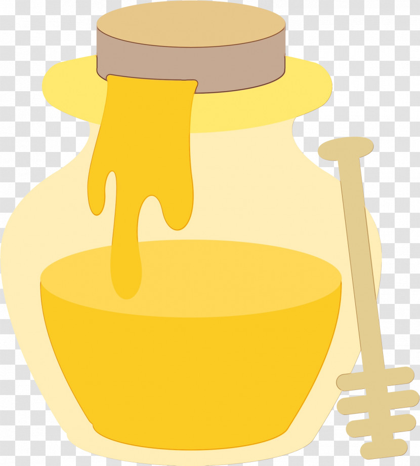 Yellow Drinkware Transparent PNG