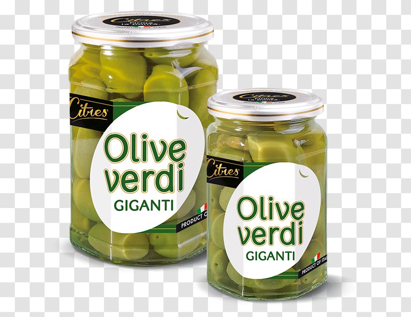 Pickling Citres S.p.a. Olive Oil Food - Walnut Sauce - Jar Of Olives Transparent PNG