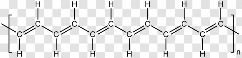Polyacetylene Chemistry Polymer Plastic Material - Materials Science - Monochrome Transparent PNG
