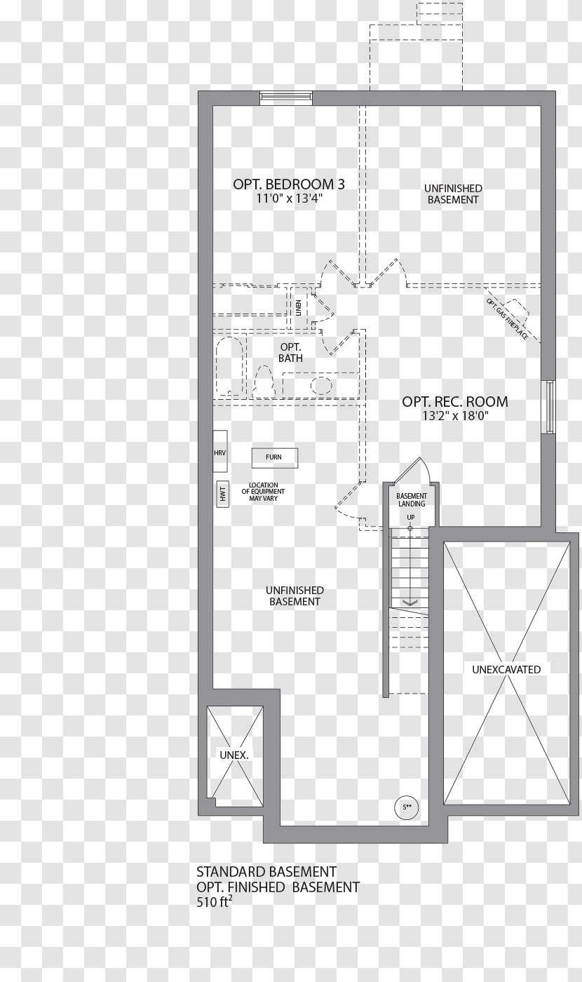 Bungalow House Plan Blueprint - Design Transparent PNG