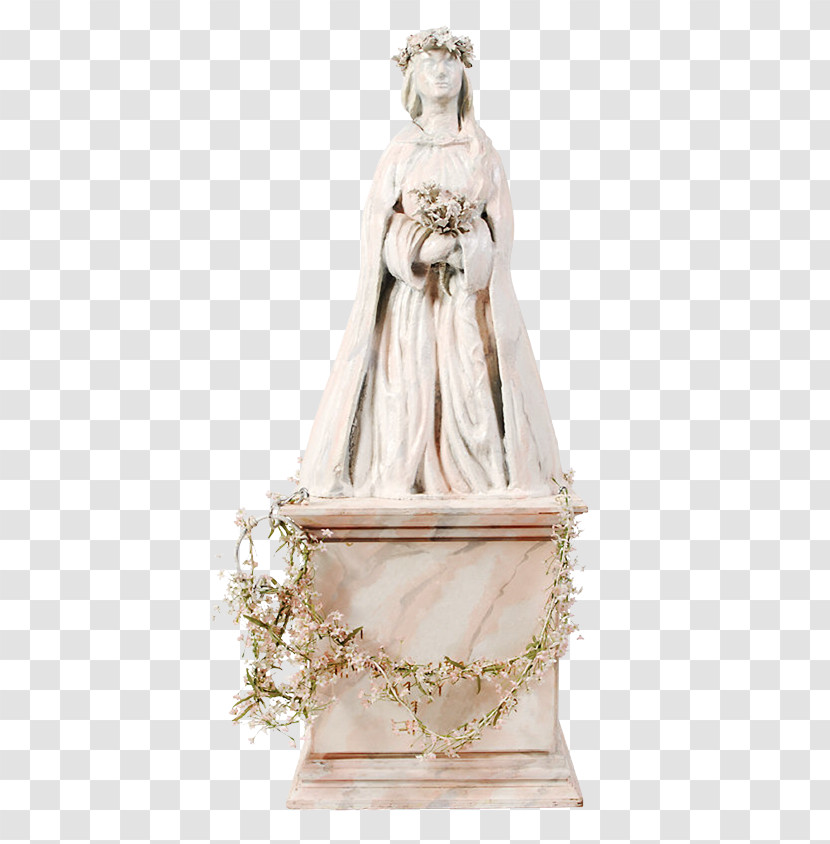 Figurine Statue Sculpture Classical Sculpture Dress Transparent PNG