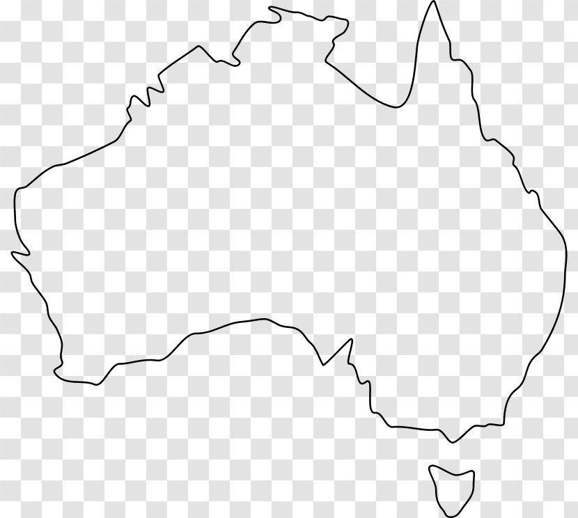 White Line Art Pattern - Area - How To Draw Australia Transparent PNG