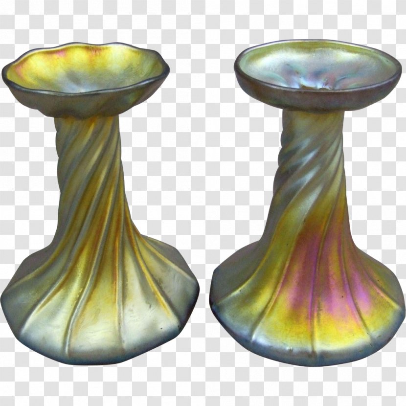 Glass Vase Artifact - Gold Gorgeous Patterns Transparent PNG