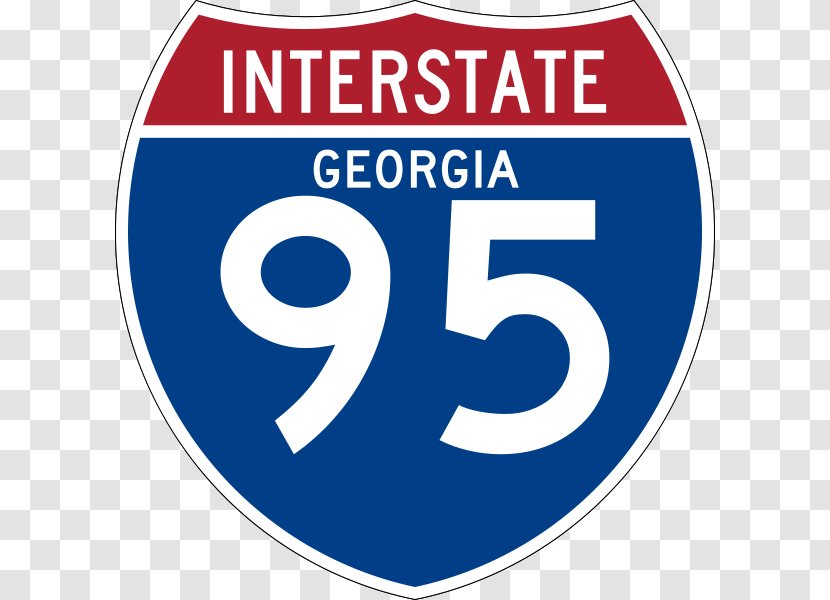 Interstate 95 45 526 345 65 - Toll Road Transparent PNG