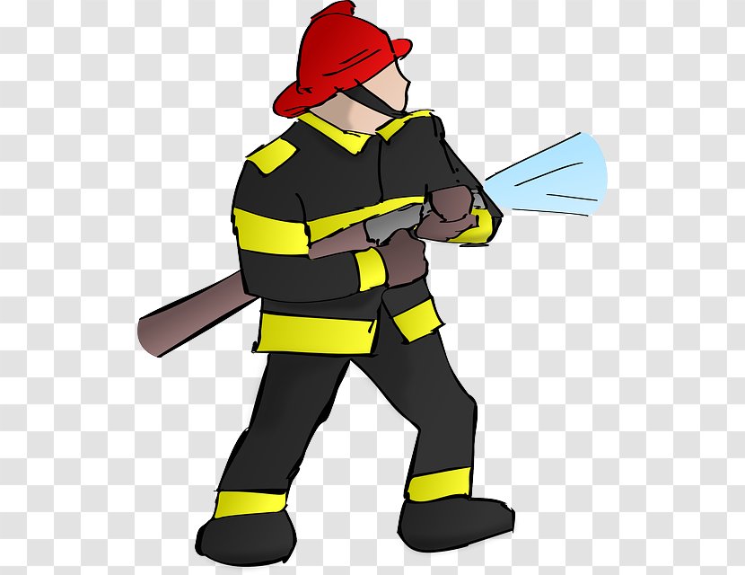 United Firefighters Union Of Australia Fire Department Clip Art - Firefighter - Fireman Cartoon Transparent PNG