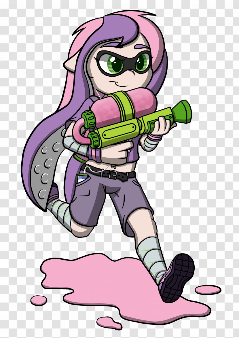 Splatoon Fan Art Nintendo - Frame - Clothes Button Transparent PNG