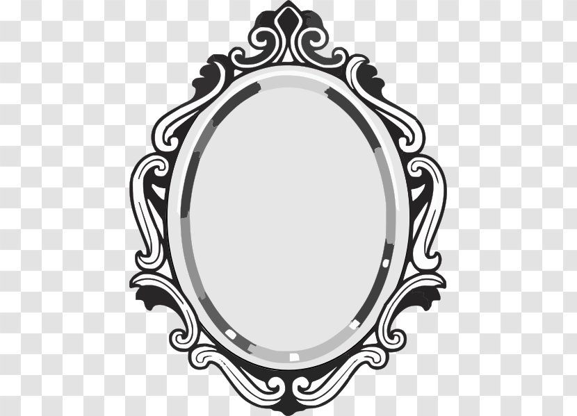 Magic Mirror Drawing Clip Art - Monochrome Photography Transparent PNG