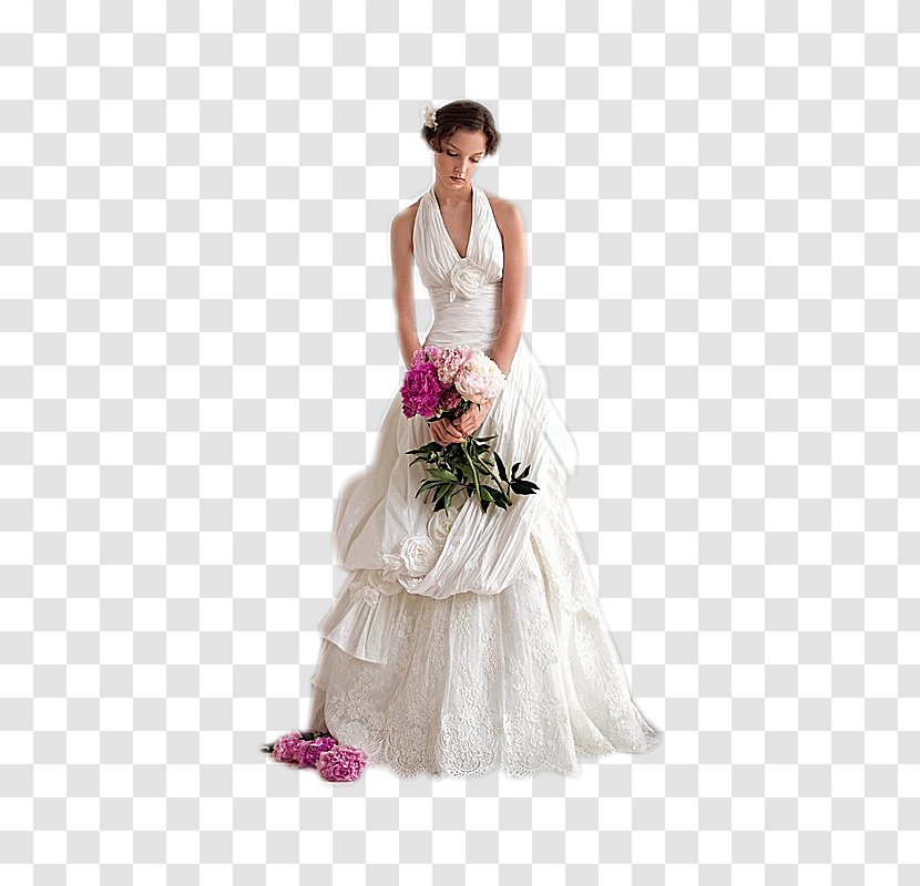 Wedding Dress Bride Photography - Gown - Flower Girl Transparent PNG