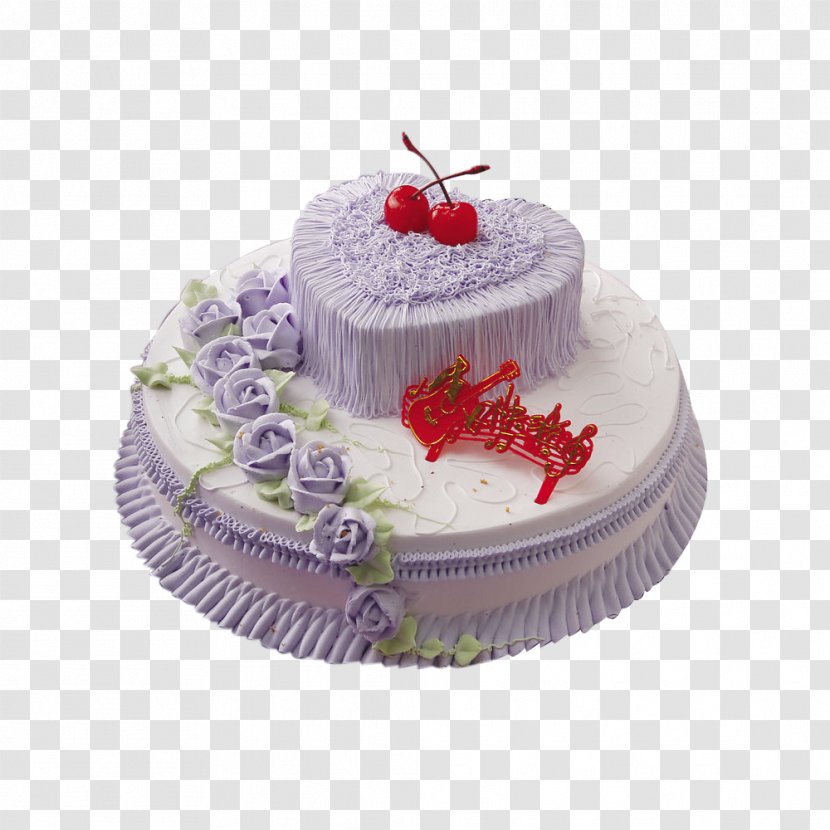 Birthday Cake Wedding Chiffon Fruitcake Cream - Holiday Transparent PNG