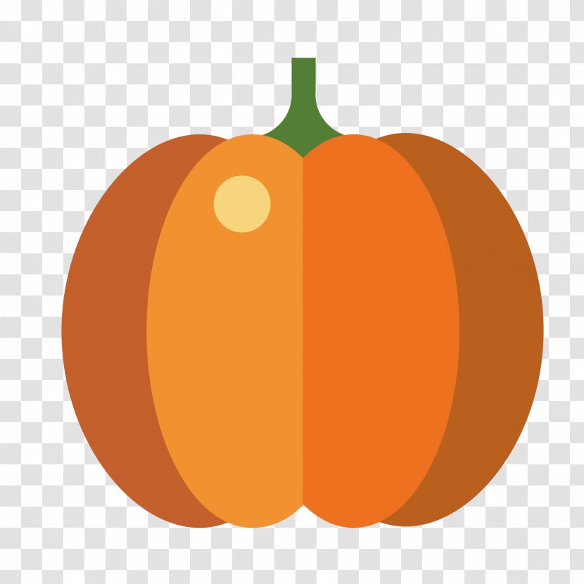 Jack-o'-lantern Pumpkin Vegetable Image Winter Squash - Orange - Background Transparent PNG