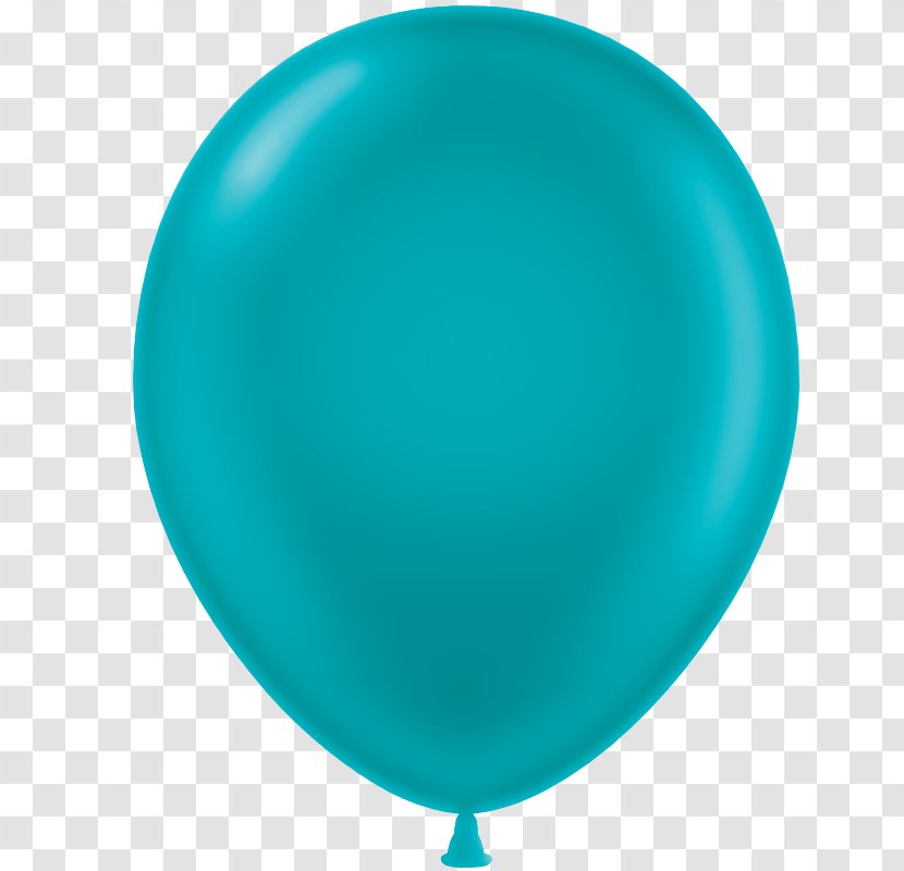 Balloon Teal Party Royal Blue Red - Aqua Transparent PNG