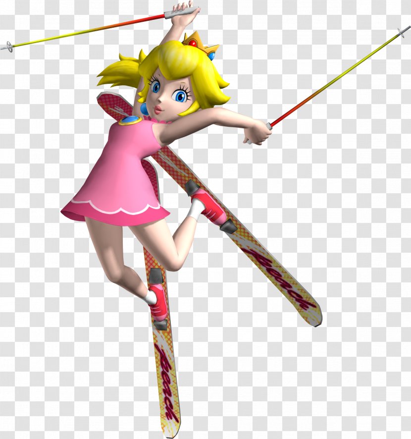 SSX On Tour Super Princess Peach GameCube Mario Bros. - Bros Transparent PNG